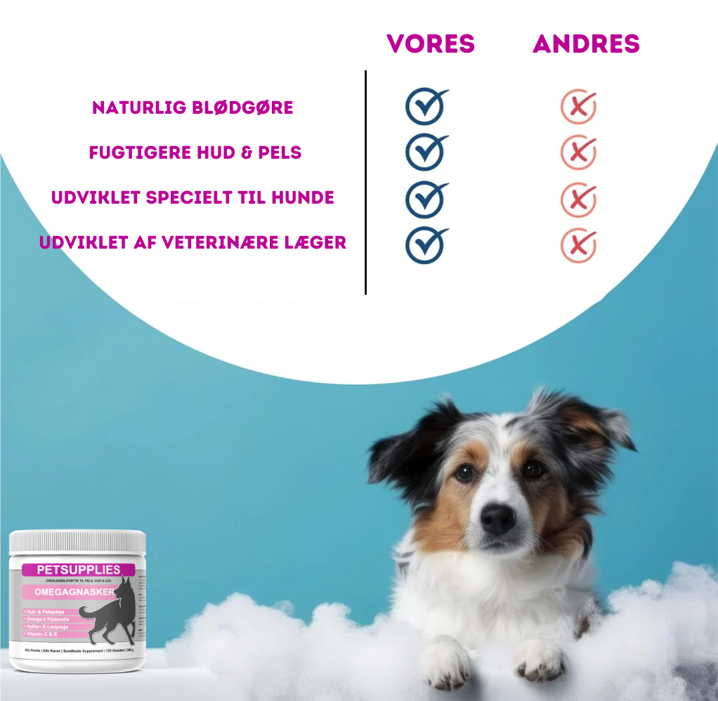 OmegaGnasker™ Pelspleje
